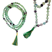 Fluorite Necklace Mala